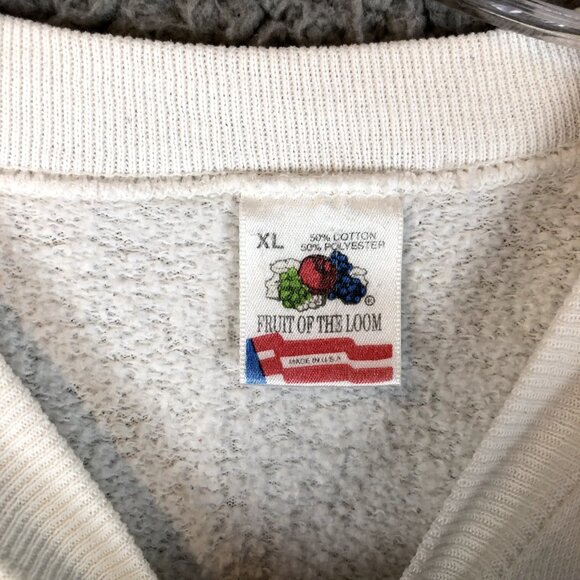 Rare 96' The Beatles Strawberry Fields Forever Crewneck Sweatshirt Adult SizeXL - Picture 4 of 6